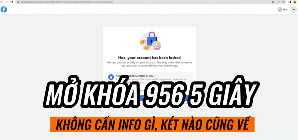 Link Mở khóa két sắt 956 Facebook
